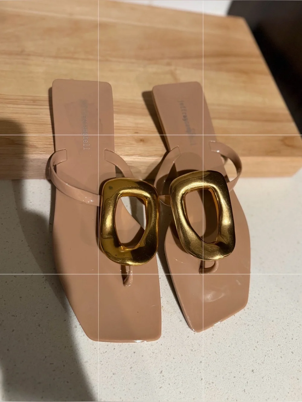 Jeffrey Campbell Linques Sandal Size 10